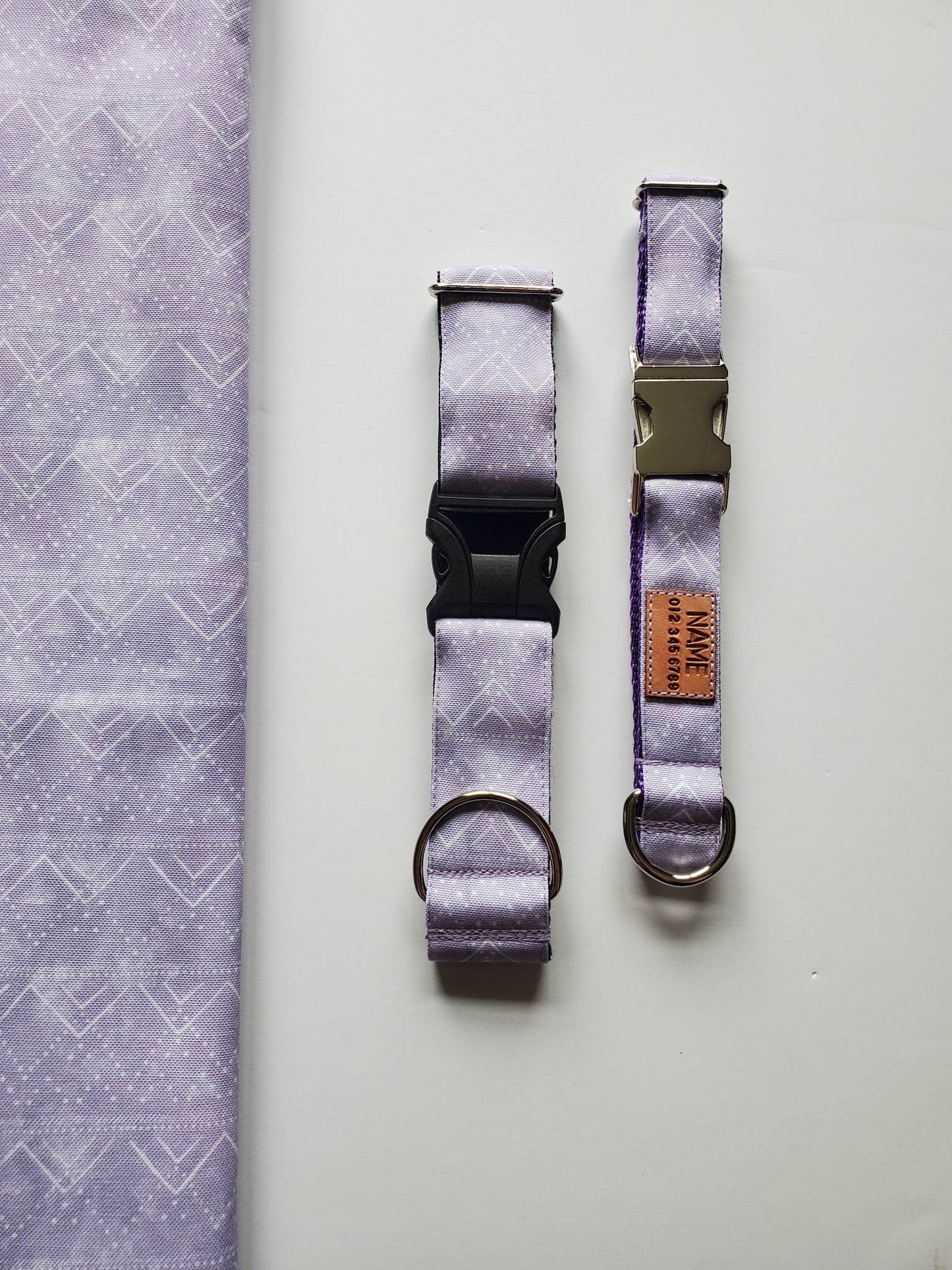 Purple Geo collar