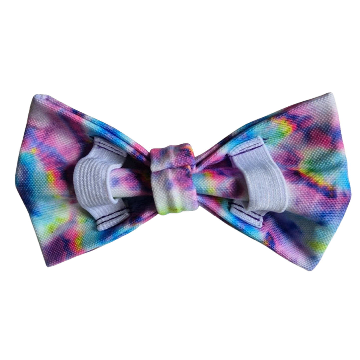 Tie Dye Over-the-collar Bowtie