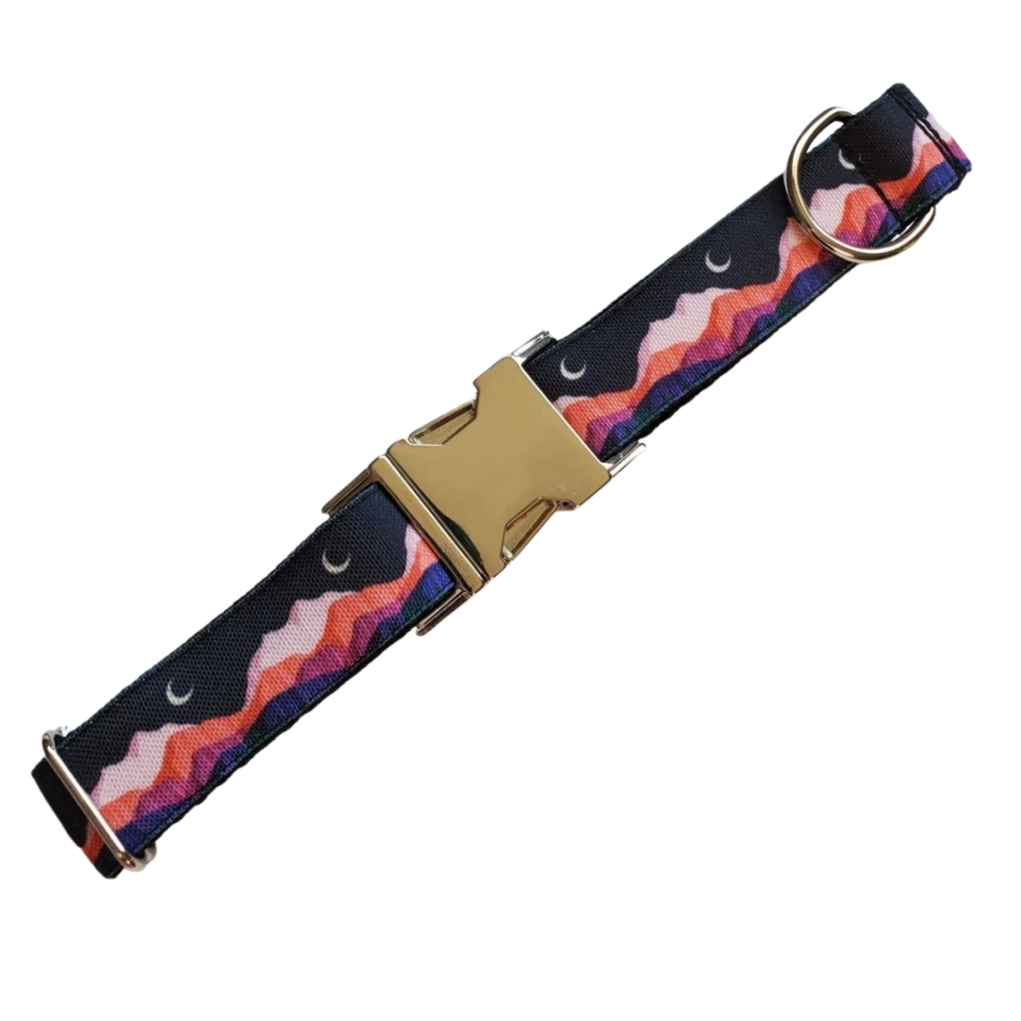 Night Mountains Dog Collar