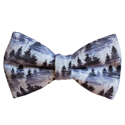 Forest Mist Over-the-collar Bowtie