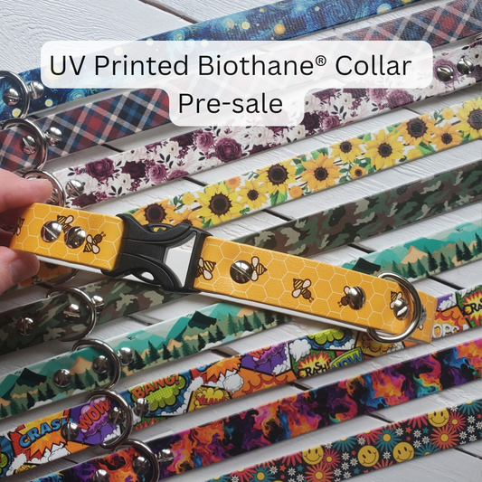 UV Printed Biothane®️ Collars Pre-sale