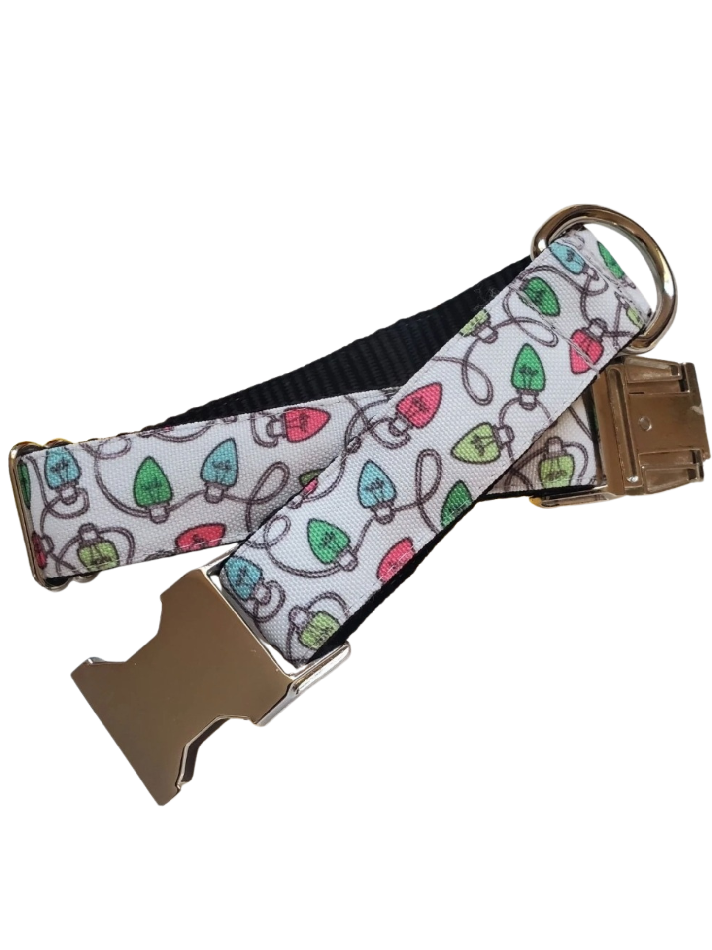 Colored Lights Dog Collar