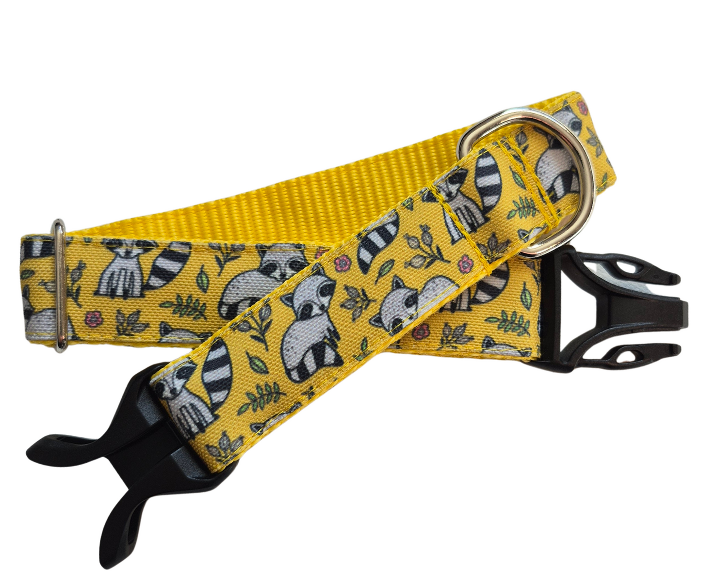 Little Racoons Dog Collar