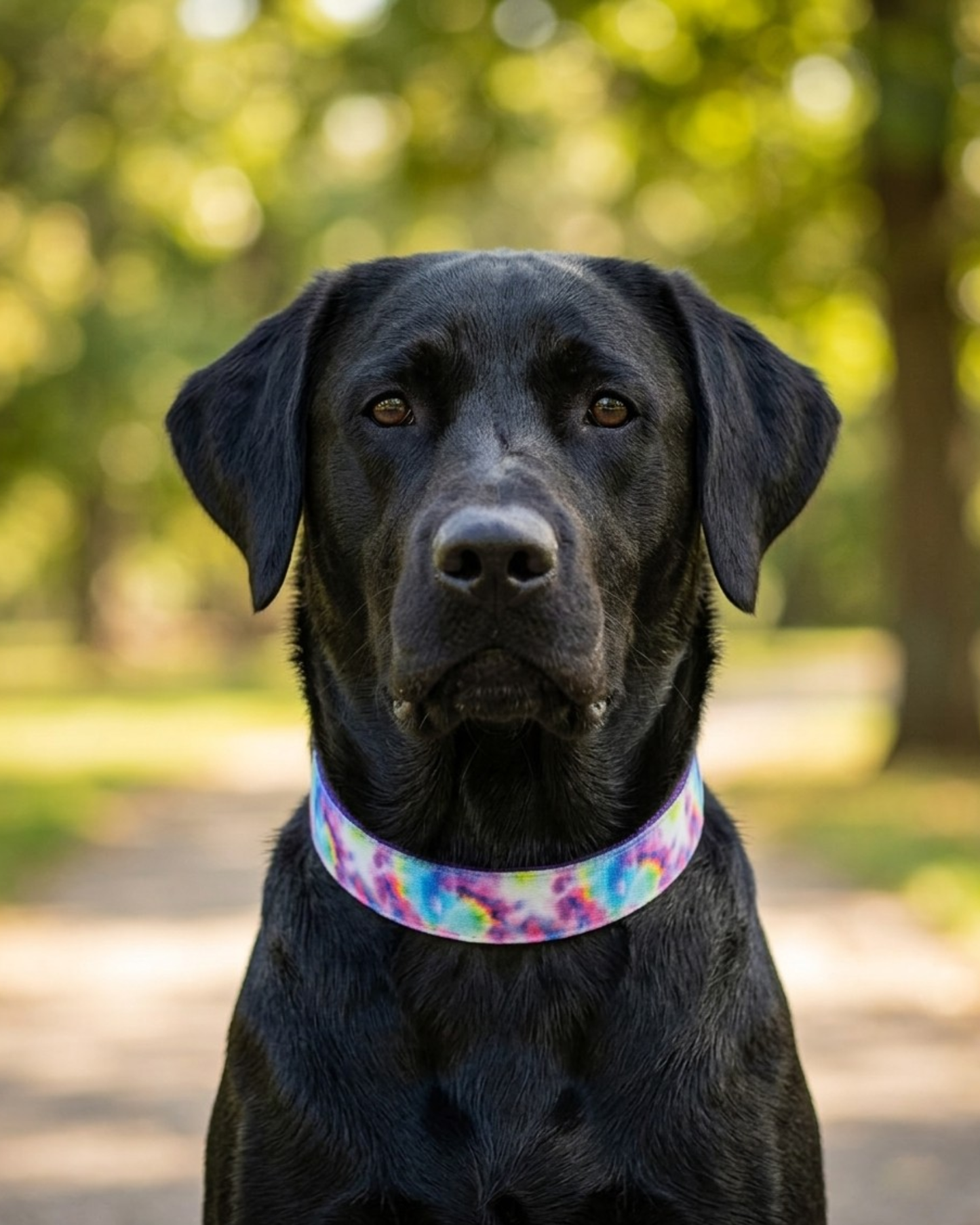 Tie Dye Dog Collar