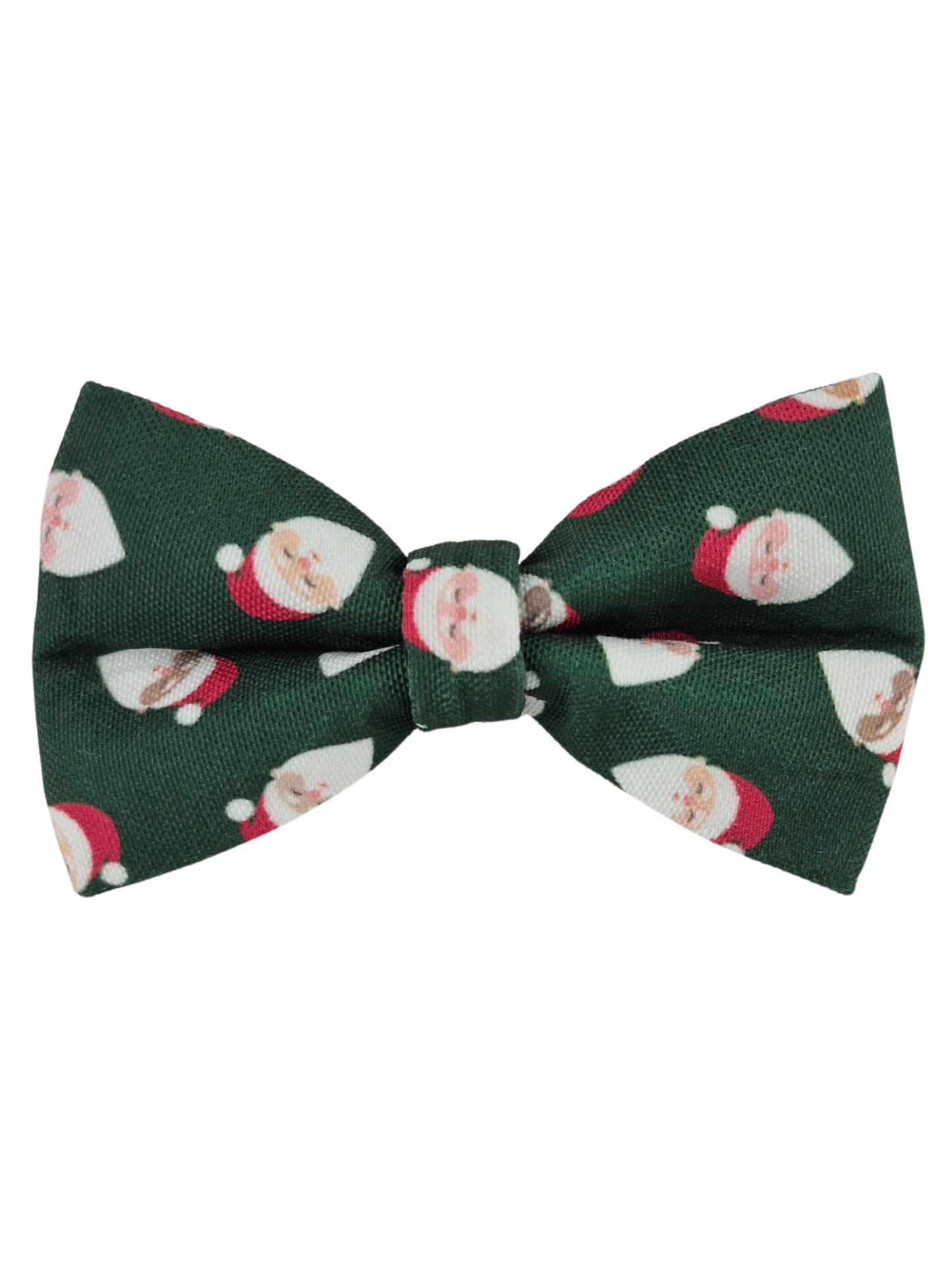 Tossed Santa's Over-the-collar Dog Bow
