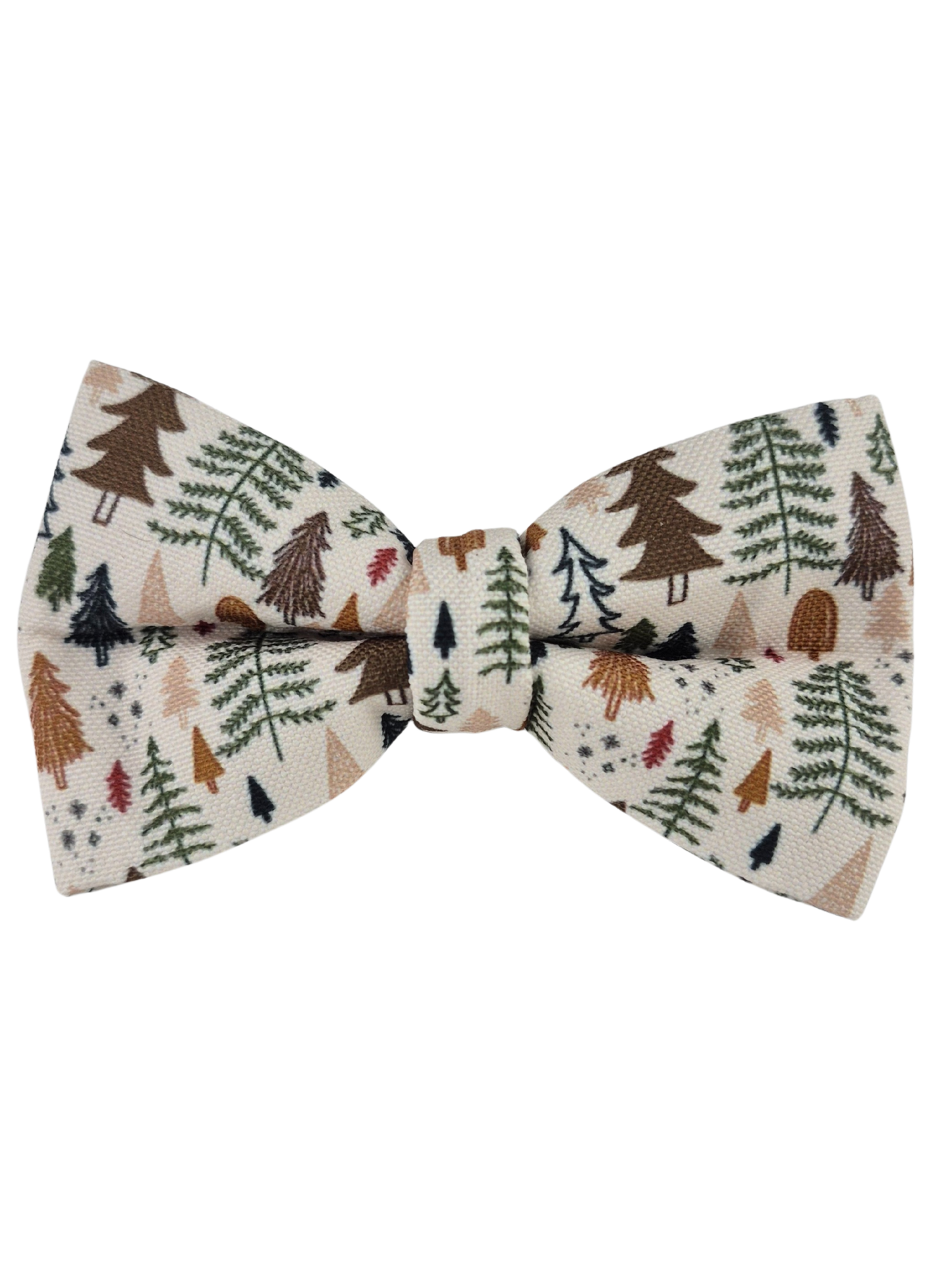 Neutral Forest Over-the-collar Dog Bow
