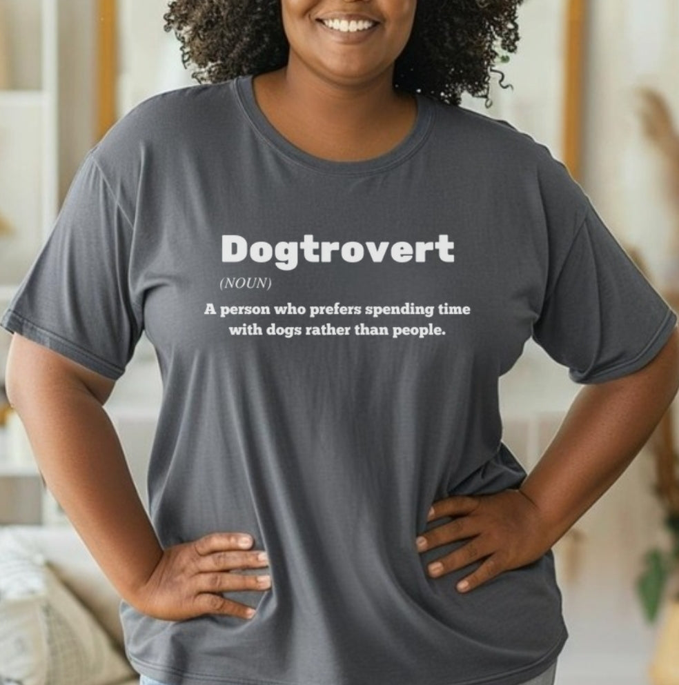 Pre-order - Dogtrovert tshirt