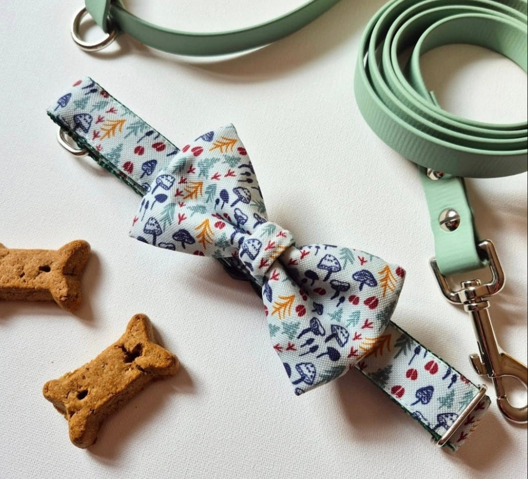 Sage Forest Over-the-collar Bow