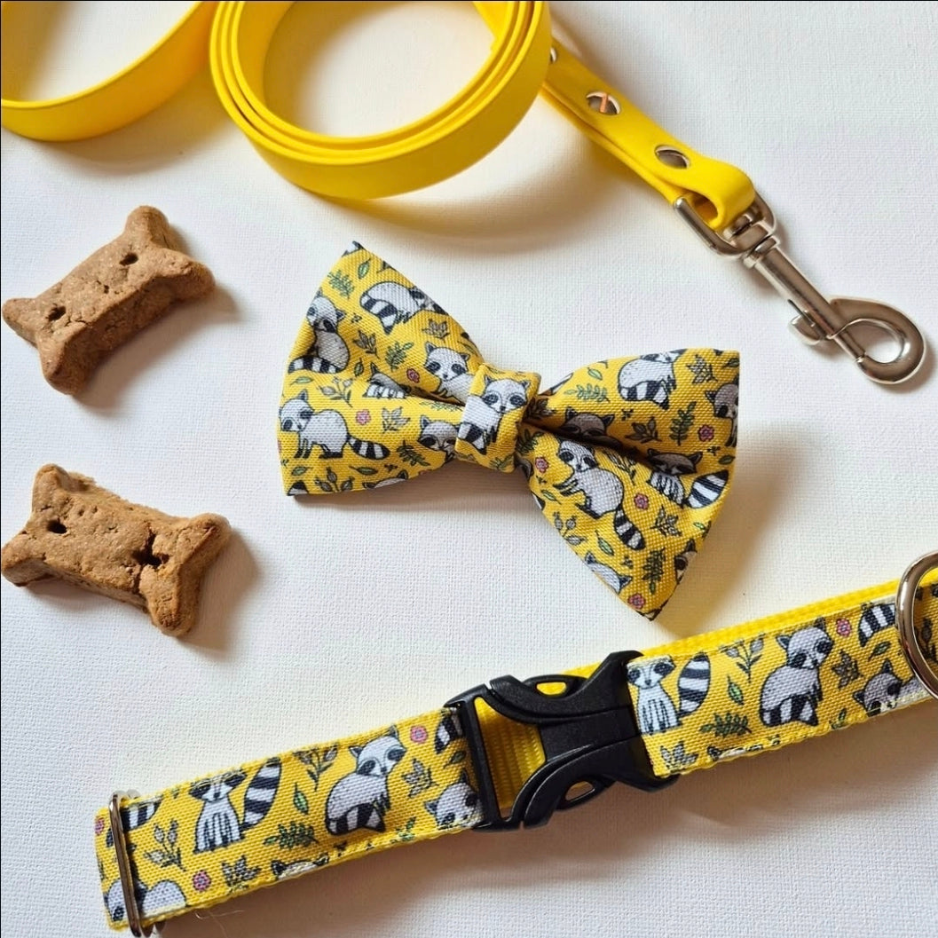 Little Racoons Over-the-collar Bow