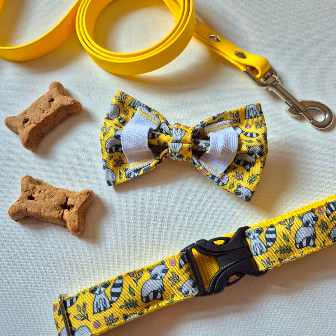 Little Racoons Over-the-collar Bow