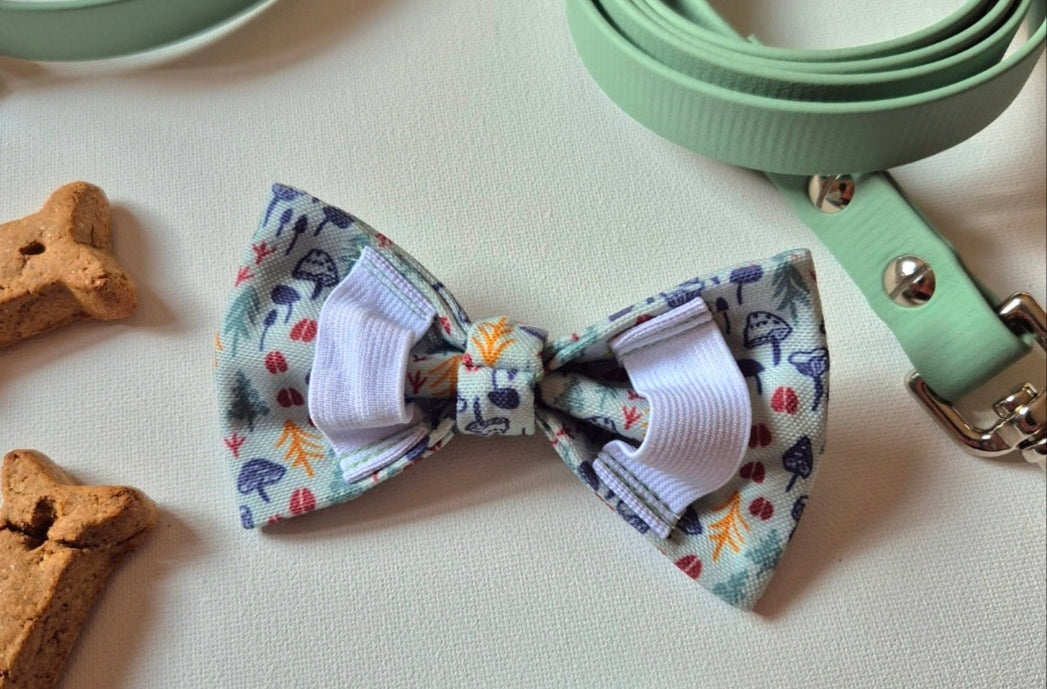Sage Forest Over-the-collar Bow