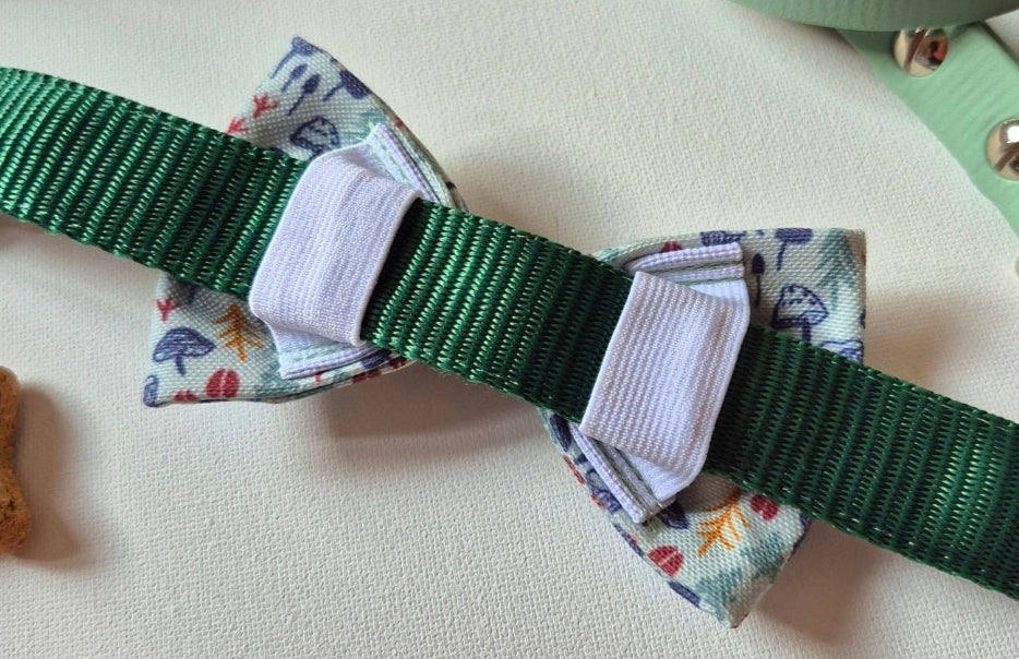 Sage Forest Over-the-collar Bow