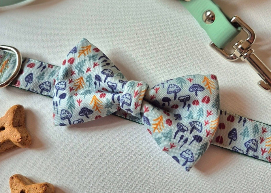Sage Forest Over-the-collar Bow