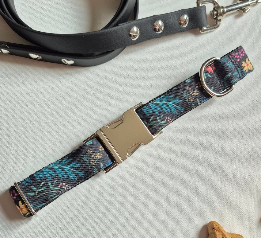 Midnight Garden Dog Collar