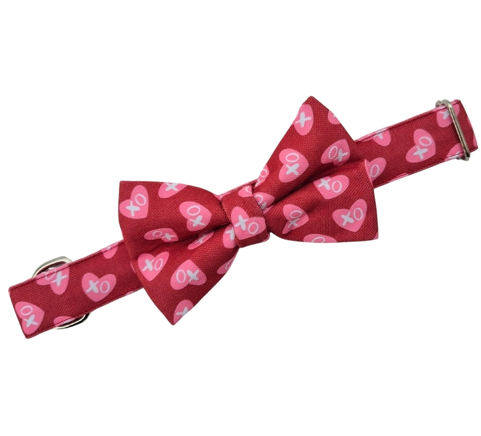 XOXO Over-the-collar Dog Bow