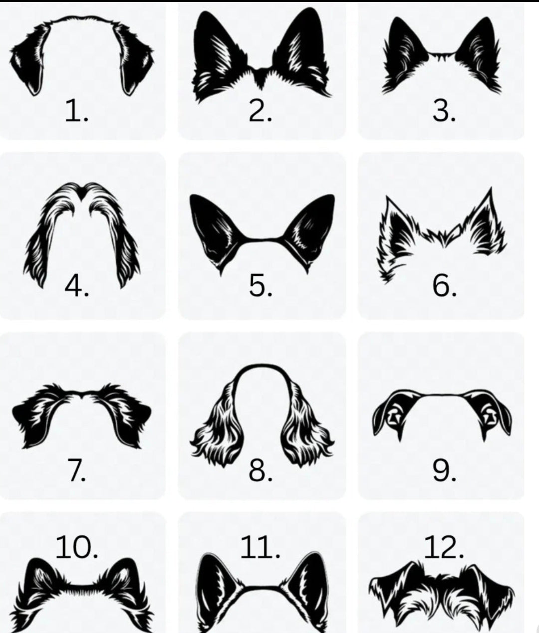 Dog Ears + Name - Pre-order