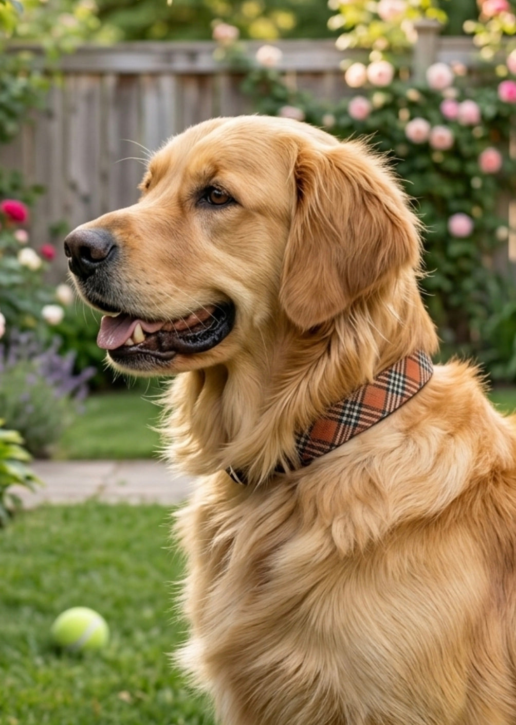 Classic Plaid Dog Collar