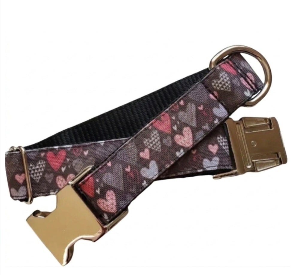Hearts Dog Collar