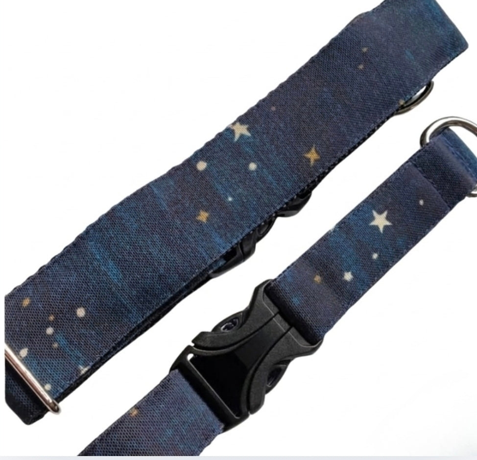 Night Stars Dog Collar
