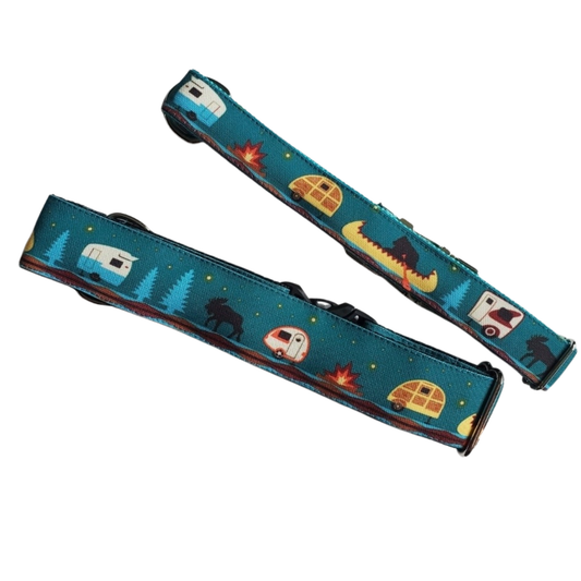 Camper Life Dog Collar