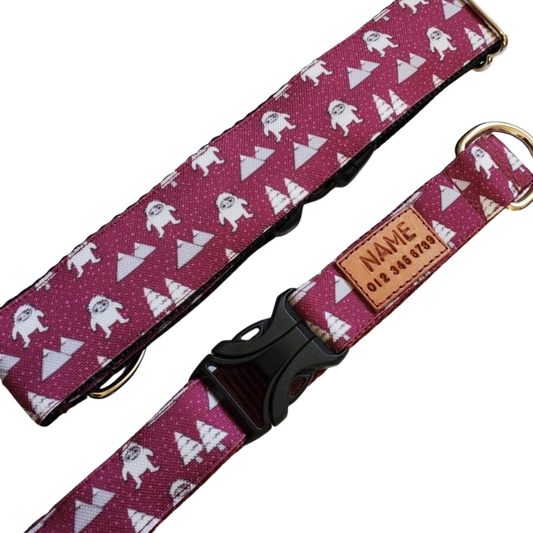 Mountain Yeti Dog Collar