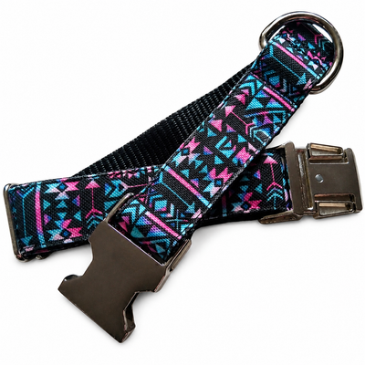 Dark Aztec Dog Collar