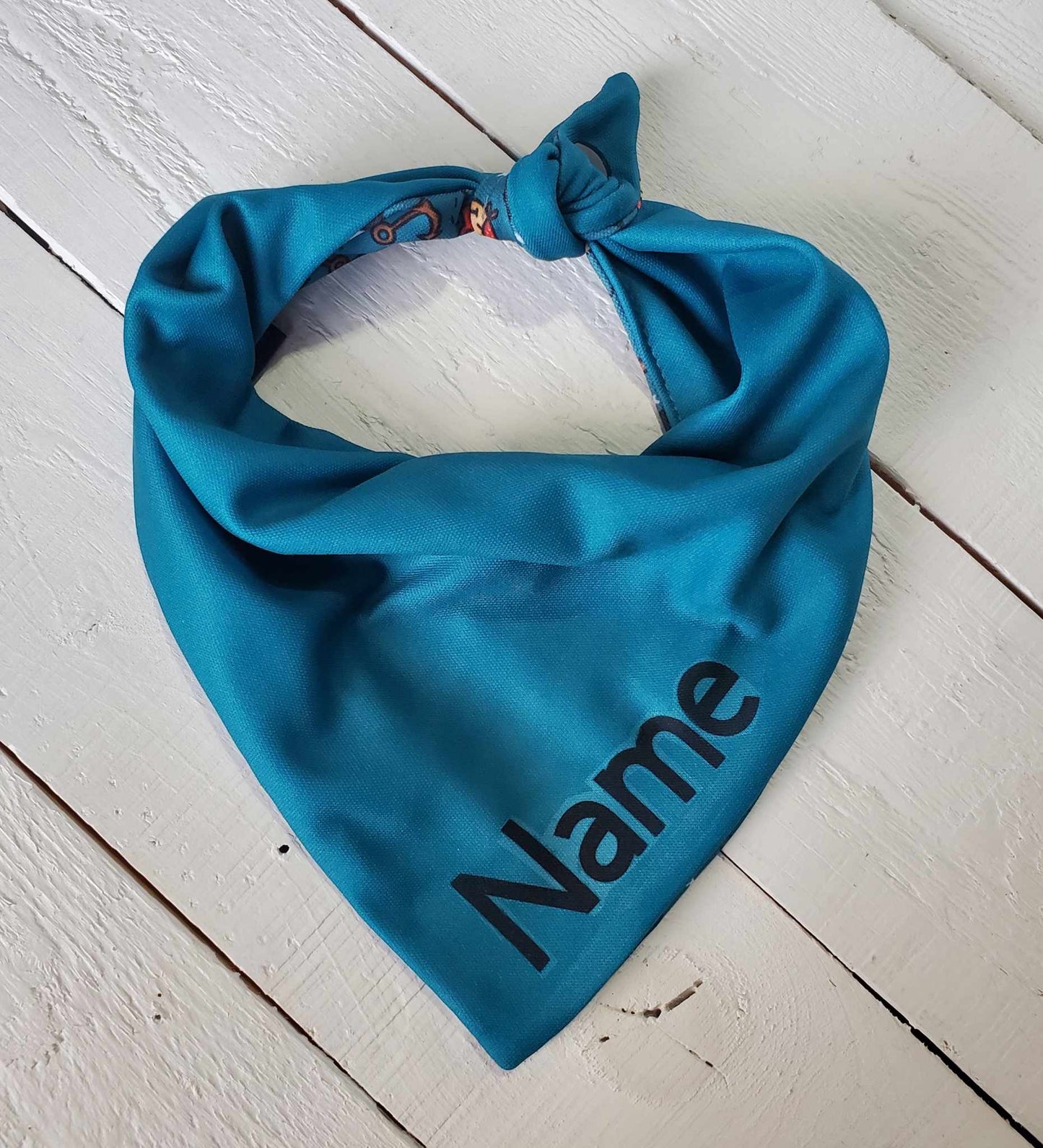 Add a name to your bandana