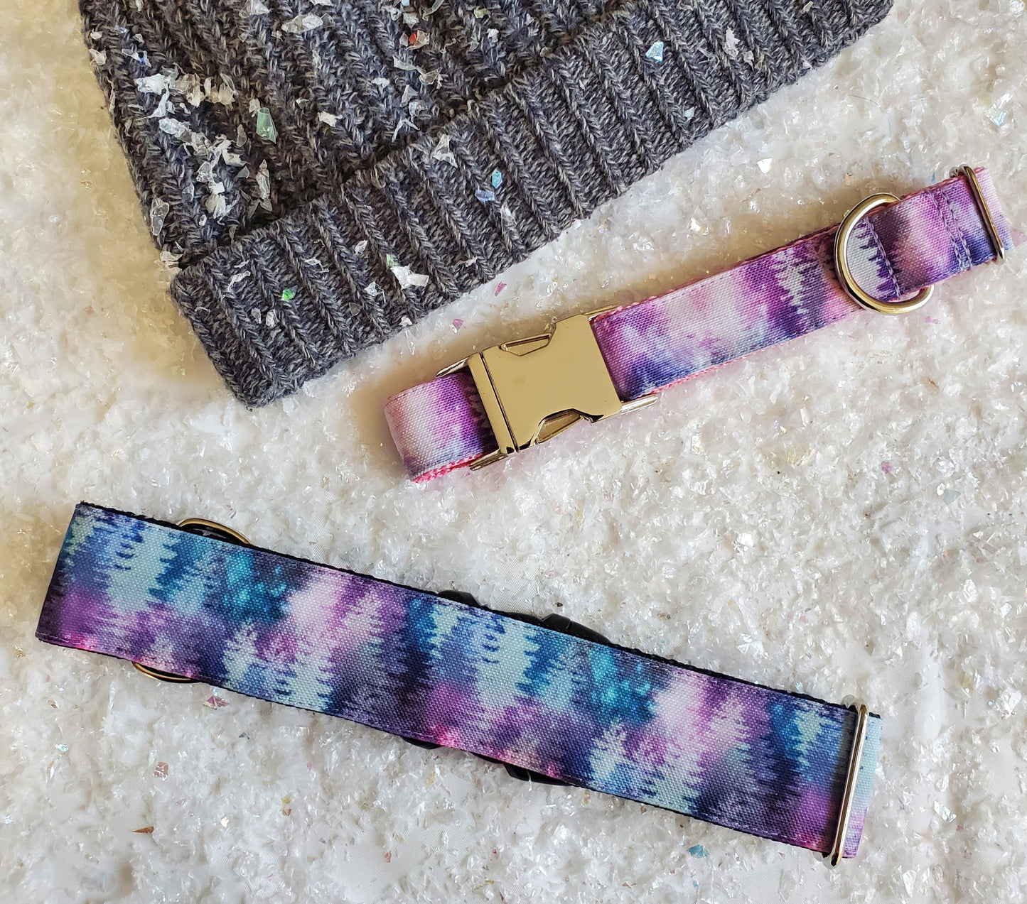 Galaxy Forest dog collar