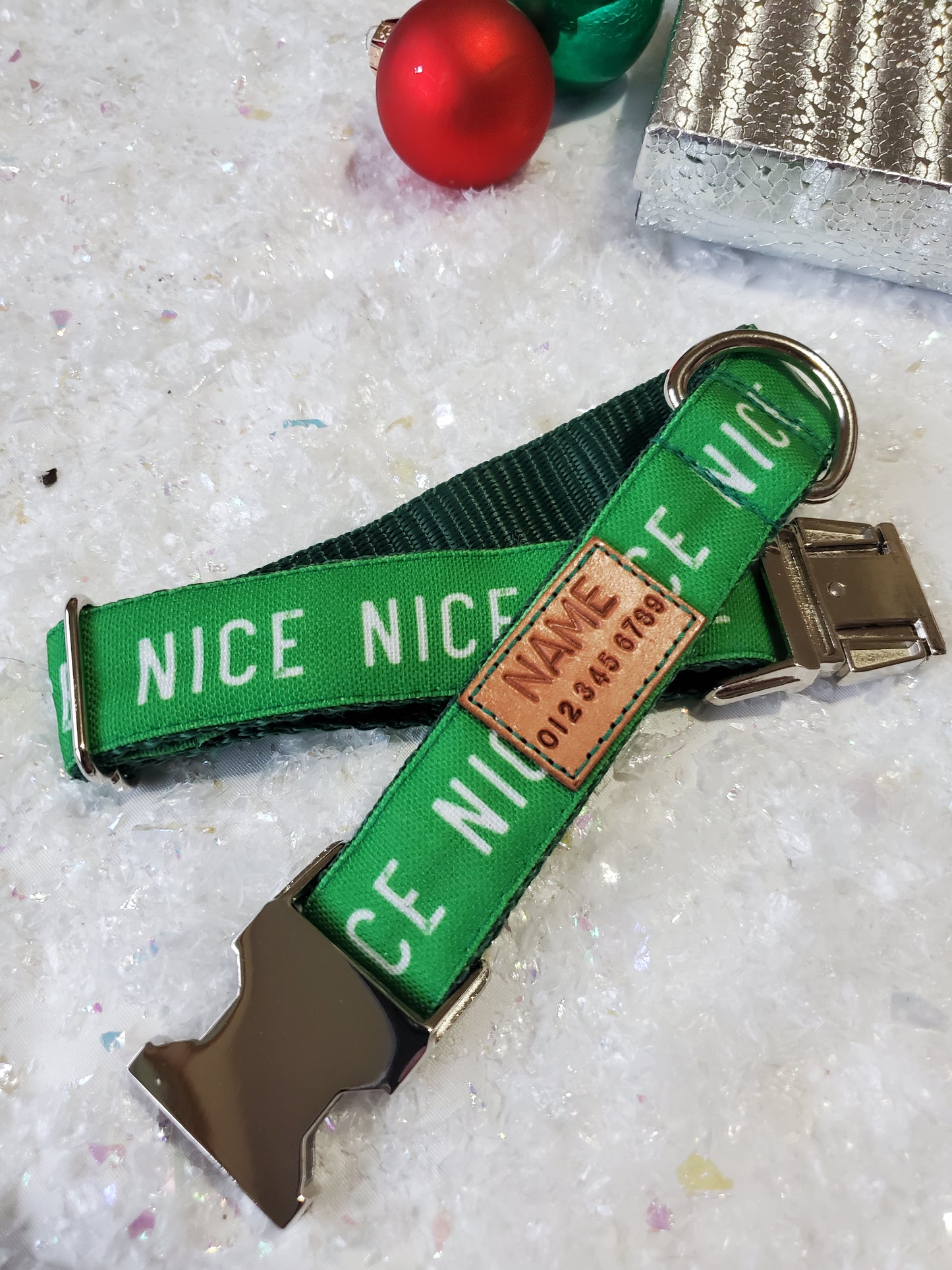 I've Been Nice dog collar