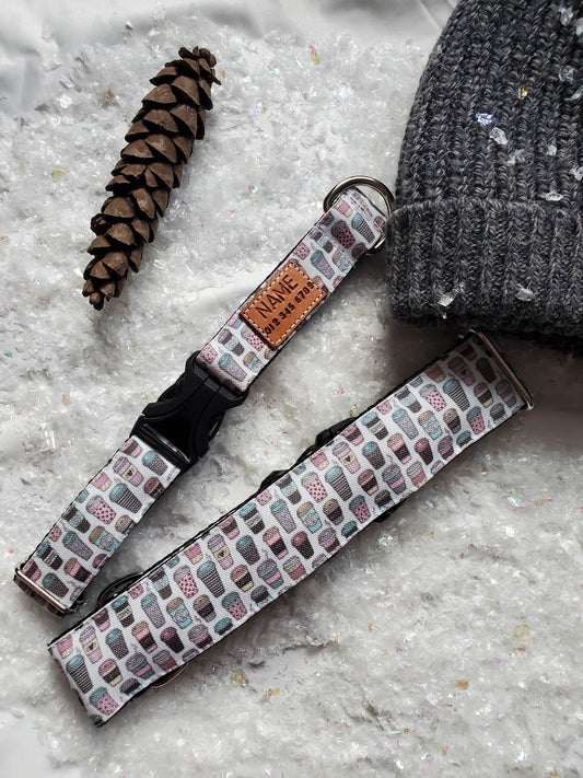 Cocoa Latte dog collar