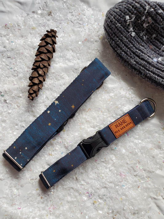 Night Stars Dog Collar