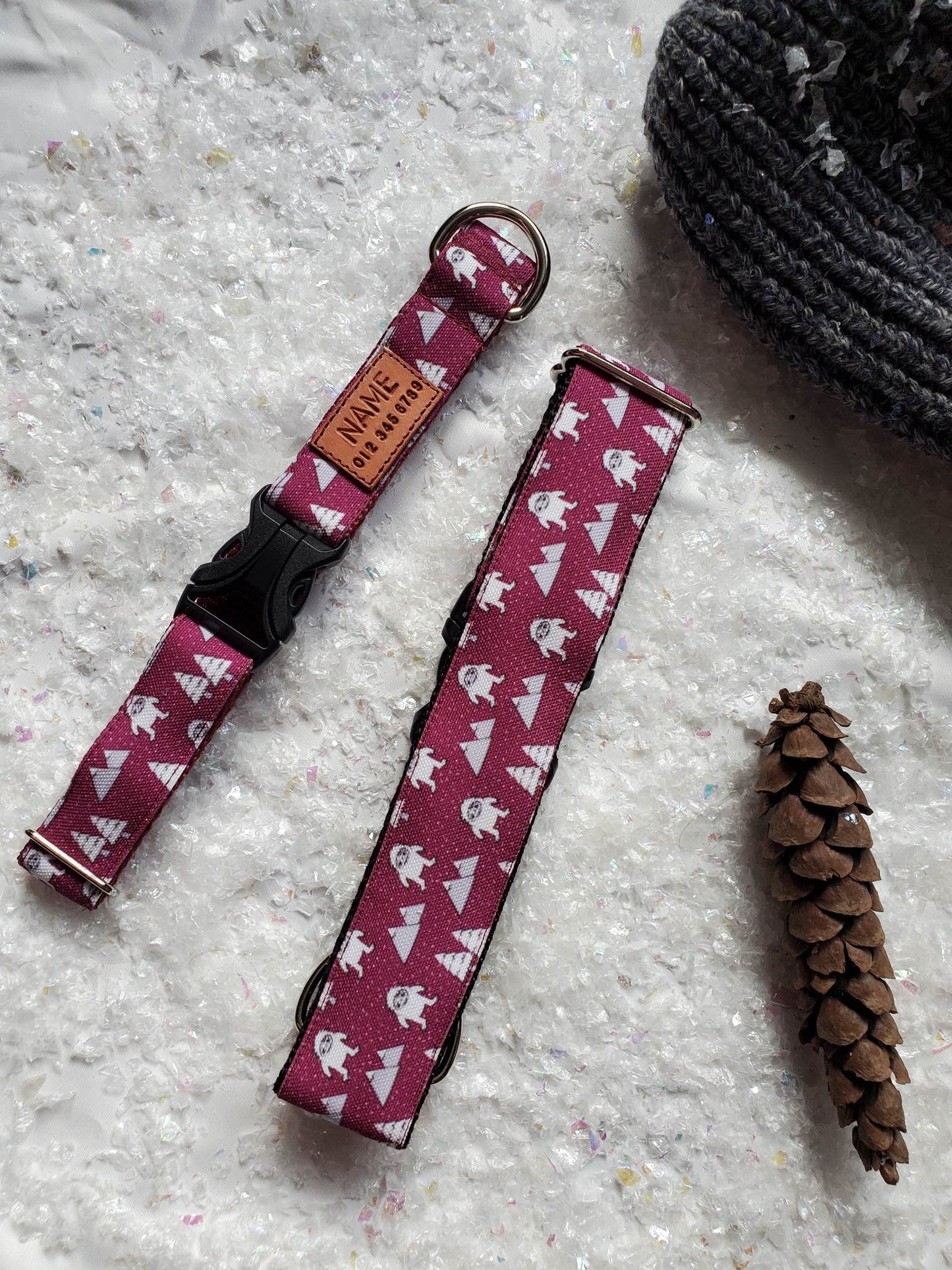 Mountain Yeti Dog Collar