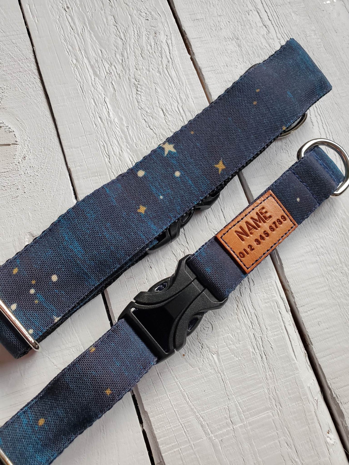 Night Stars Dog Collar