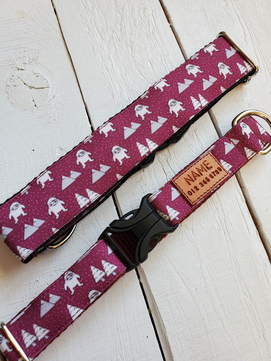 Mountain Yeti Dog Collar