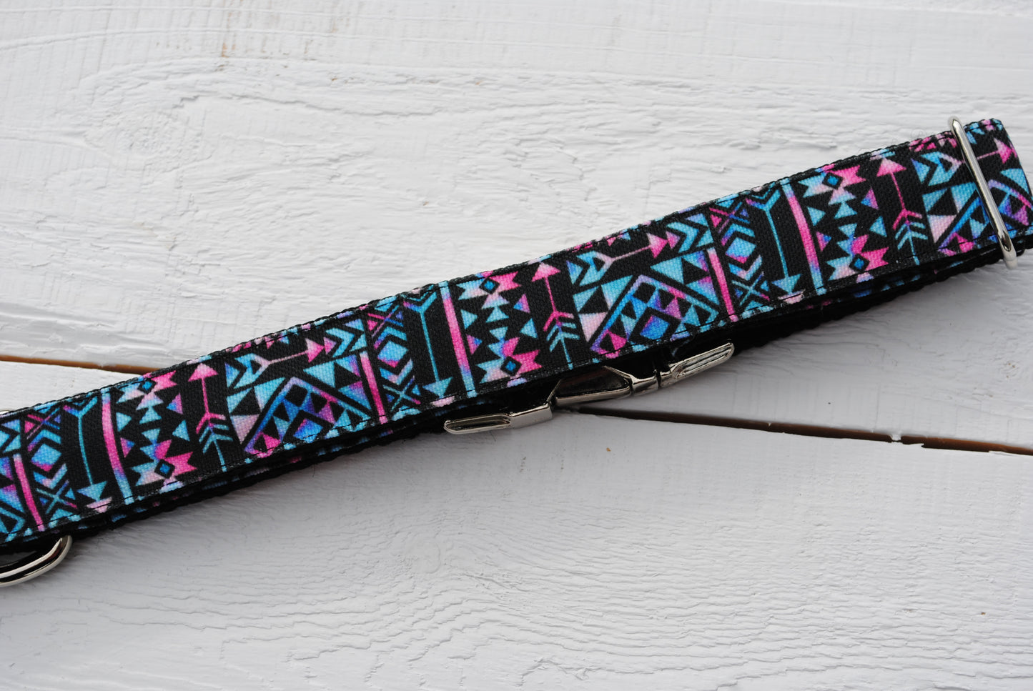 Dark Aztec dog collar