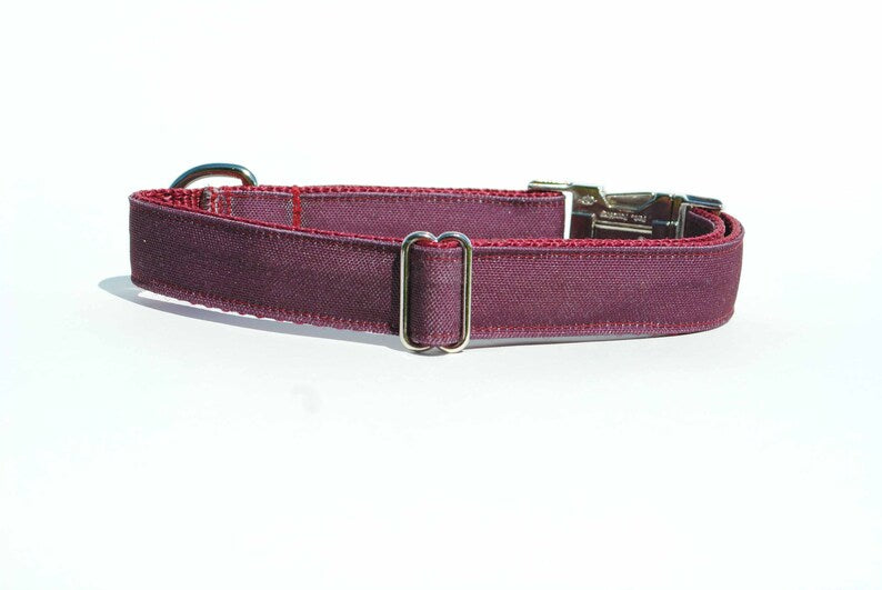 Solid Burgundy collar